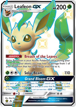 Leafeon GX (SV46) (Shiny Vault) Holofoil - Hidden Fates