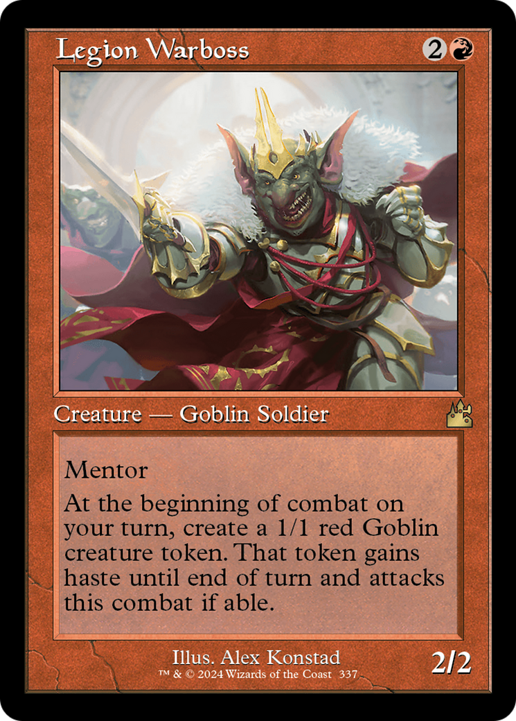 Legion Warboss (Retro) (337) - Ravnica Remastered