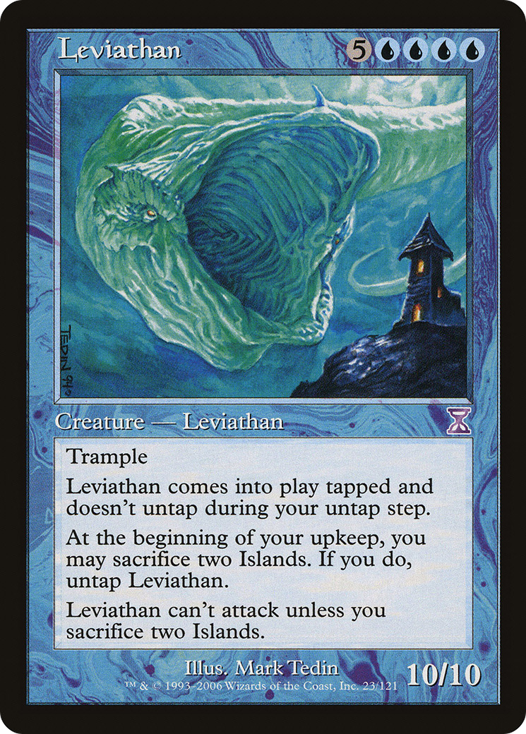 Leviathan (Retro) (023) - Time Spiral Timeshifted Foil