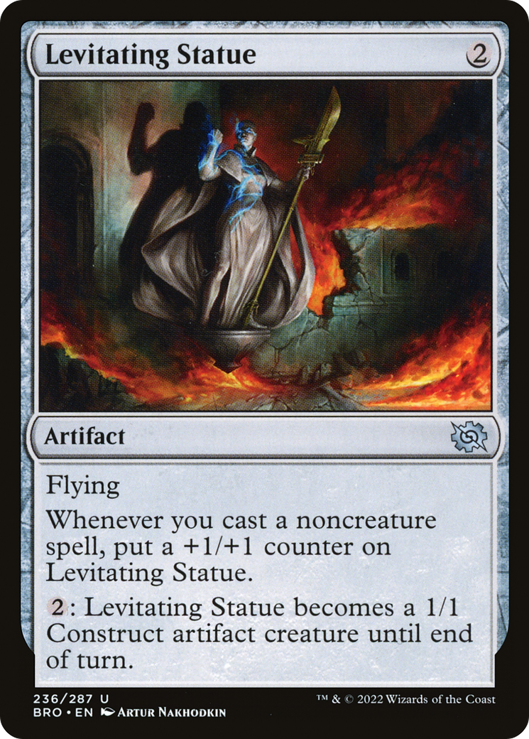 Levitating Statue (236) - The Brothers' War Foil