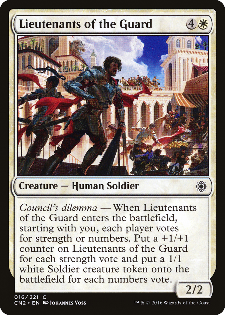 Lieutenants of the Guard (016) Foil - Conspiracy: Take the Crown