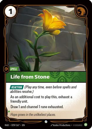 Life from Stone (029) - Radiance
