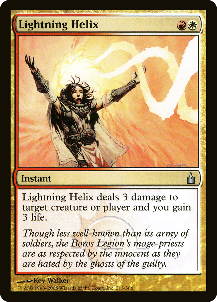 Lightning Helix (213) - Ravnica: City of Guilds