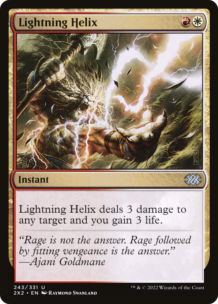 Lightning Helix (243) - Double Masters 2022