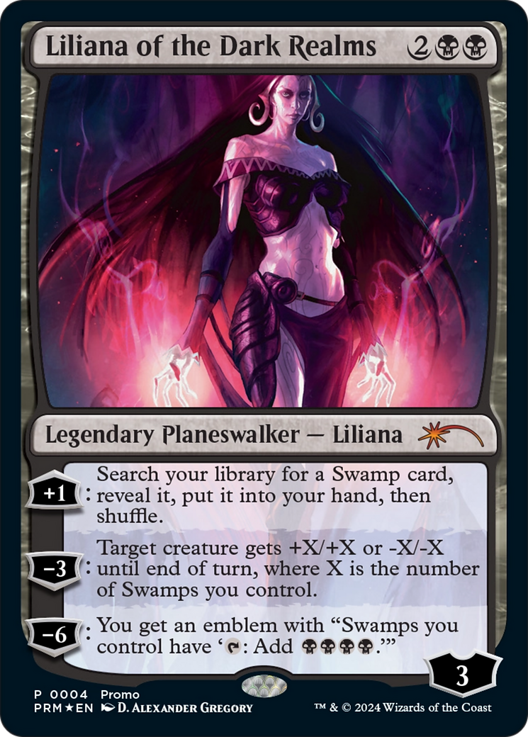 Liliana of the Dark Realms (004) Foil - Media Promos
