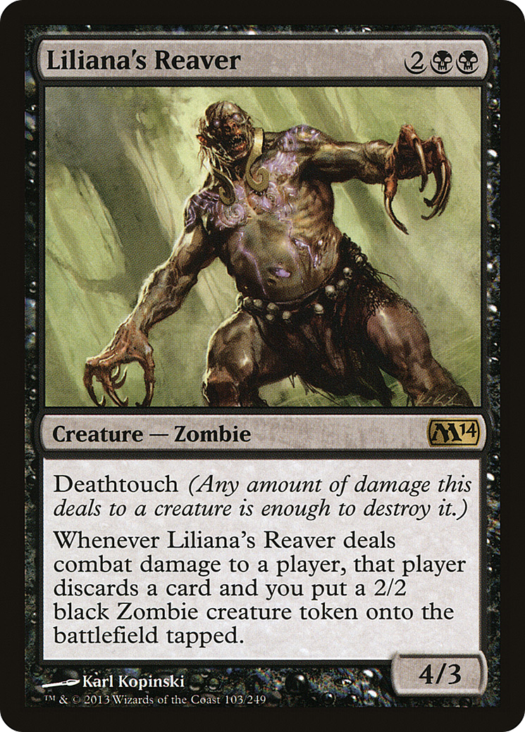 Liliana's Reaver (103) Foil - Magic 2014