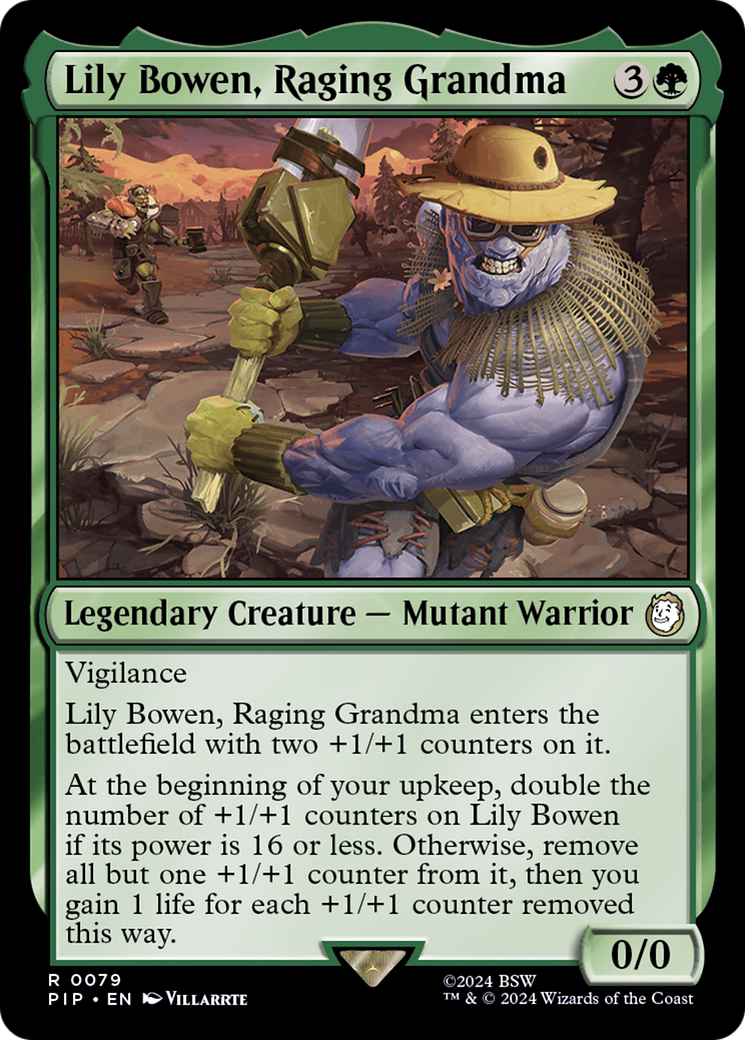 Lily Bowen, Raging Grandma (079) - Fallout