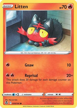 Litten (30) - Silver Tempest