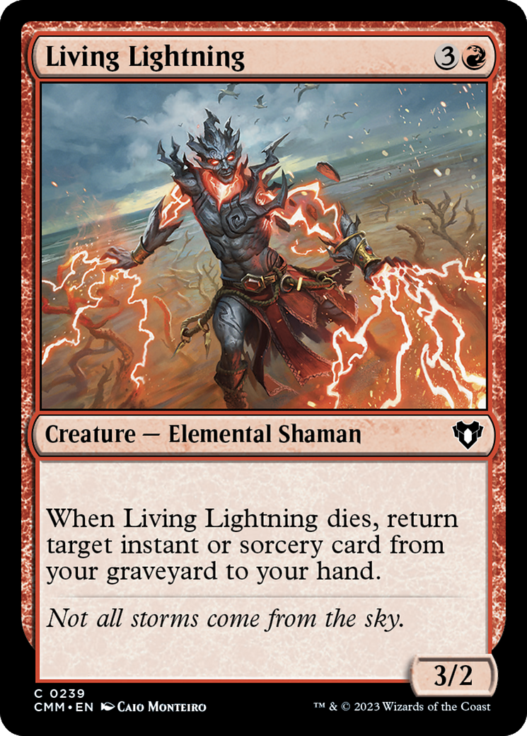 Living Lightning (239) - Commander Masters