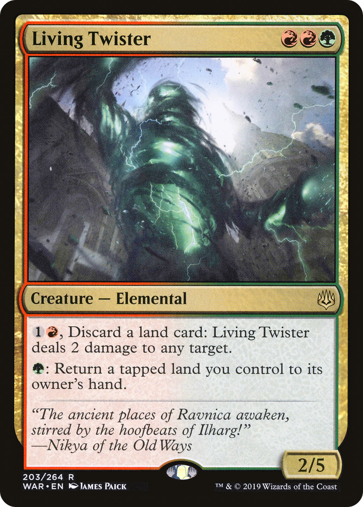 Living Twister (203) - War of the Spark Foil