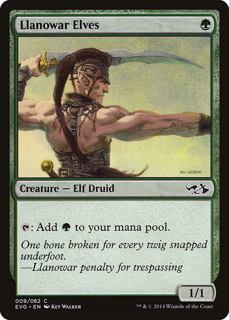 Llanowar Elves (009) - Duel Decks Anthology: Elves vs. Goblins