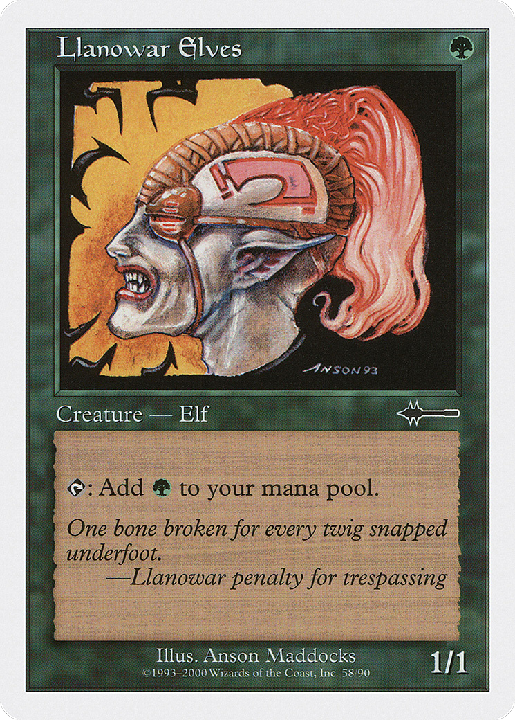 Llanowar Elves (058) - Beatdown Box Set