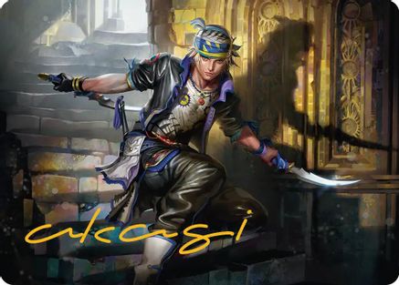 Locke Cole (015s) Gold-Stamped - Art Series: FINAL FANTASY
