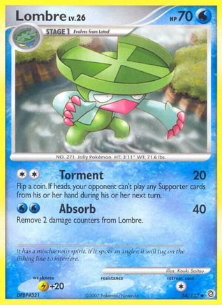 Lombre (54) Reverse Holofoil - Secret Wonders