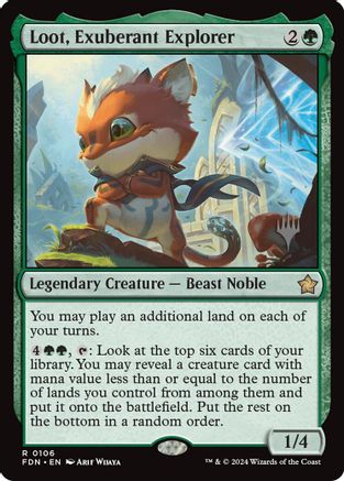 Loot, Exuberant Explorer (Promo Pack) (106) - Lorwyn Eclipsed