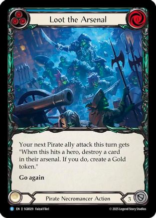 Loot the Arsenal (Blue) (SGB029) - Silver Age