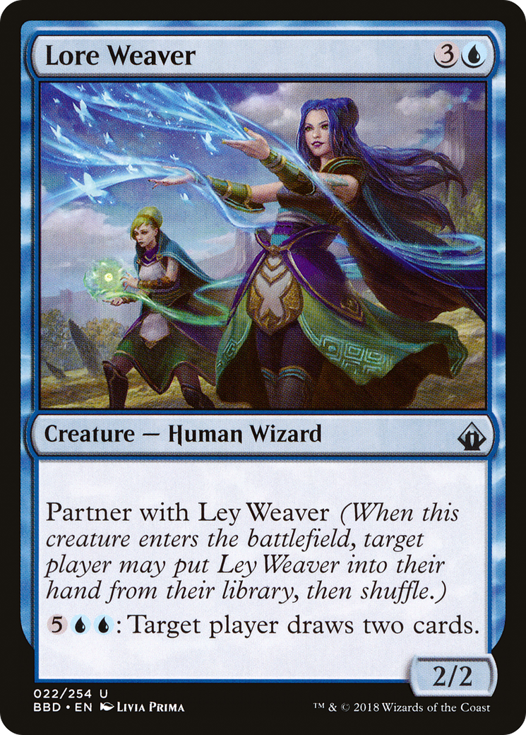Lore Weaver (022) Foil - Battlebond