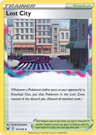 Lost City (161) Reverse Holofoil - Lost Origin