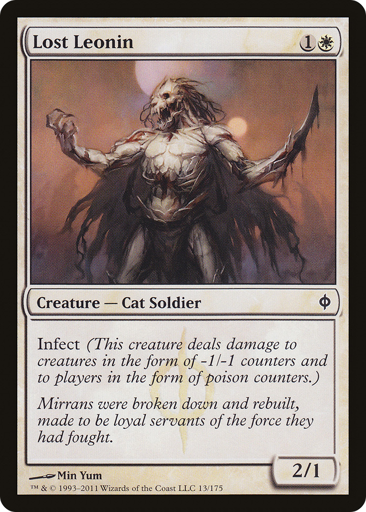 Lost Leonin (013) Foil - New Phyrexia
