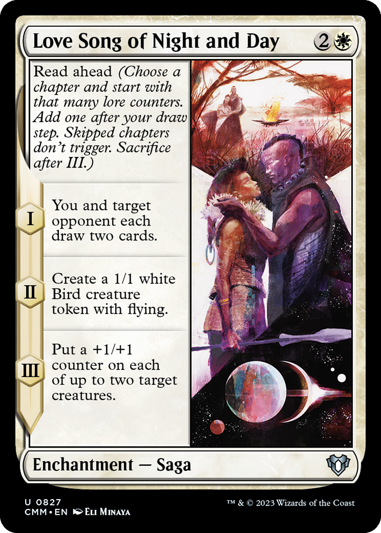 Love Song of Night and Day (827) - Commander Masters