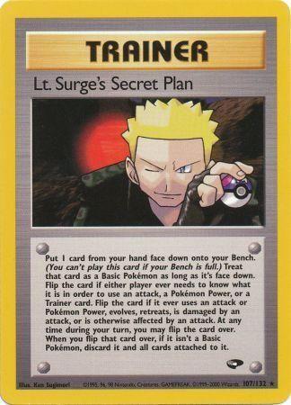 Lt. Surge's Secret Plan (107) (Unlimited) - Gym Challenge