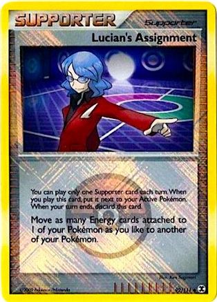 Lucian's Assignment (League Promo) (92) Reverse Holofoil - League & Championship Cards