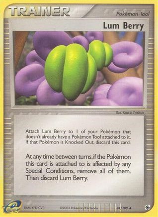 Lum Berry (84) Reverse Holofoil - Ruby and Sapphire