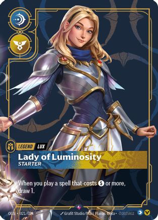 Lux – Lady of Luminosity (Starter) (021) - Origins: Proving Grounds
