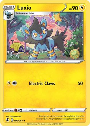 Luxio (92) - Fusion Strike