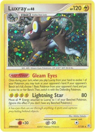 Luxray (7) Holofoil - Diamond & Pearl