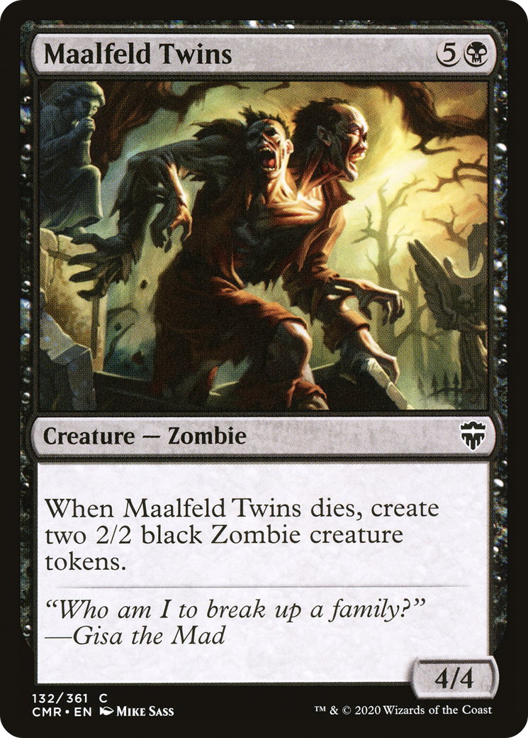 Maalfeld Twins (132) - Commander Legends Foil