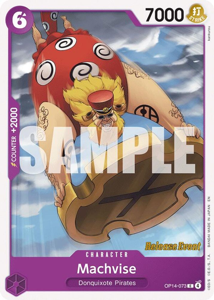 Machvise (OP14-073) Release Event Cards