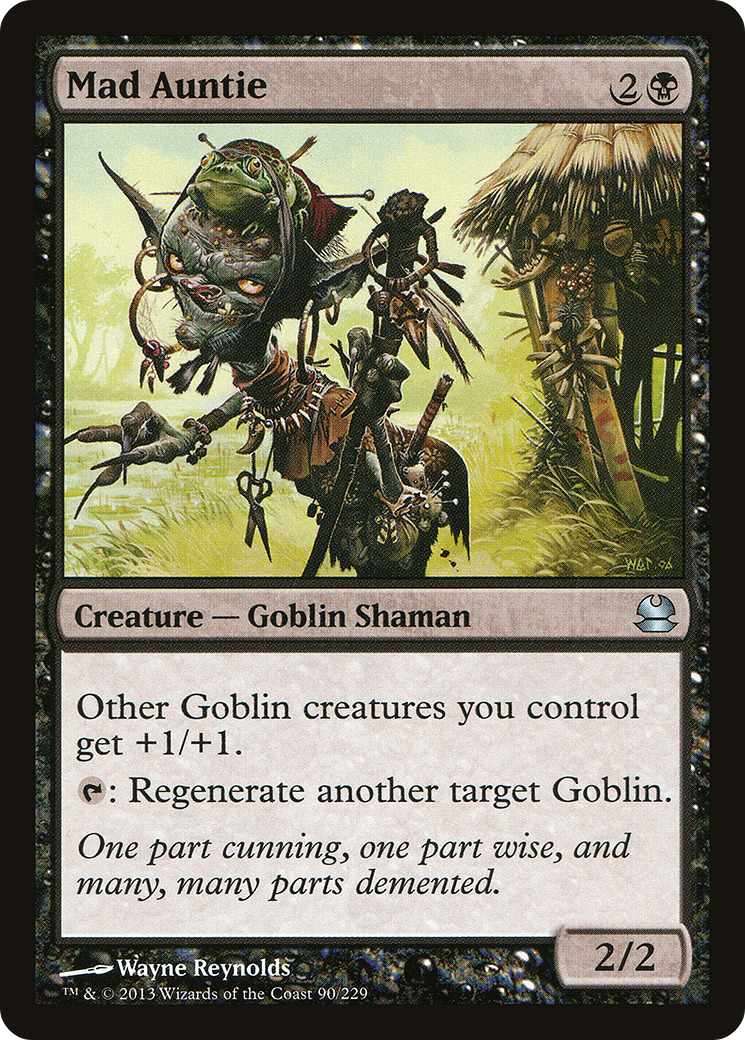 Mad Auntie (090) Foil - Modern Masters