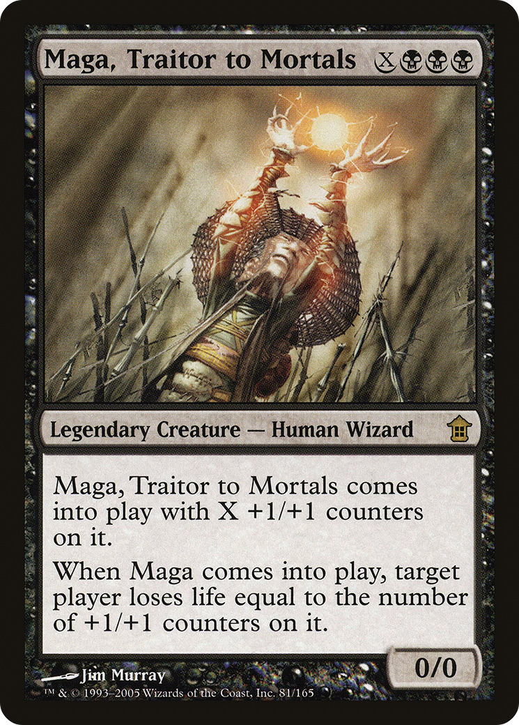Maga, Traitor to Mortals (081) - Saviors of Kamigawa