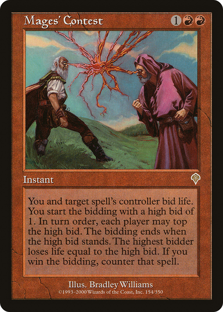 Mages' Contest (154) Foil - Invasion