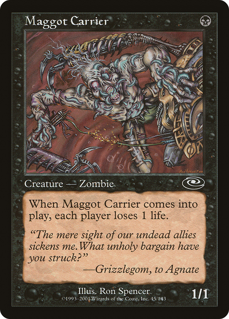 Maggot Carrier (045) Foil - Planeshift