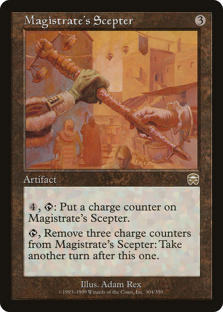 Magistrate's Scepter (304) Foil - Mercadian Masques