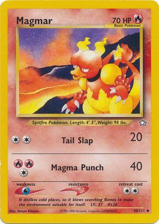 Magmar (40) (Unlimited) - Neo Genesis