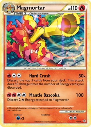Magmortar (2) Holofoil - Unleashed