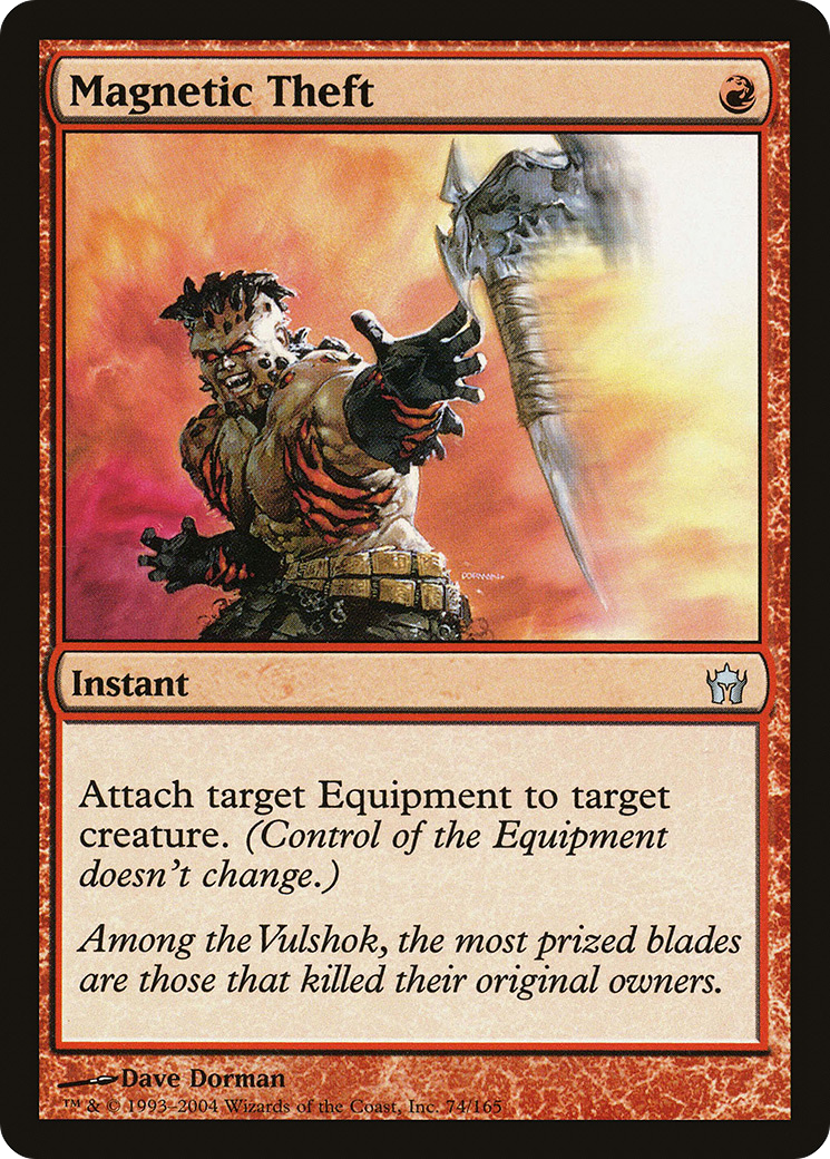 Magnetic Theft (074) Foil - Fifth Dawn