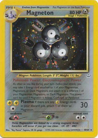 Magneton (10) (Unlimited) Holofoil - Neo Revelation