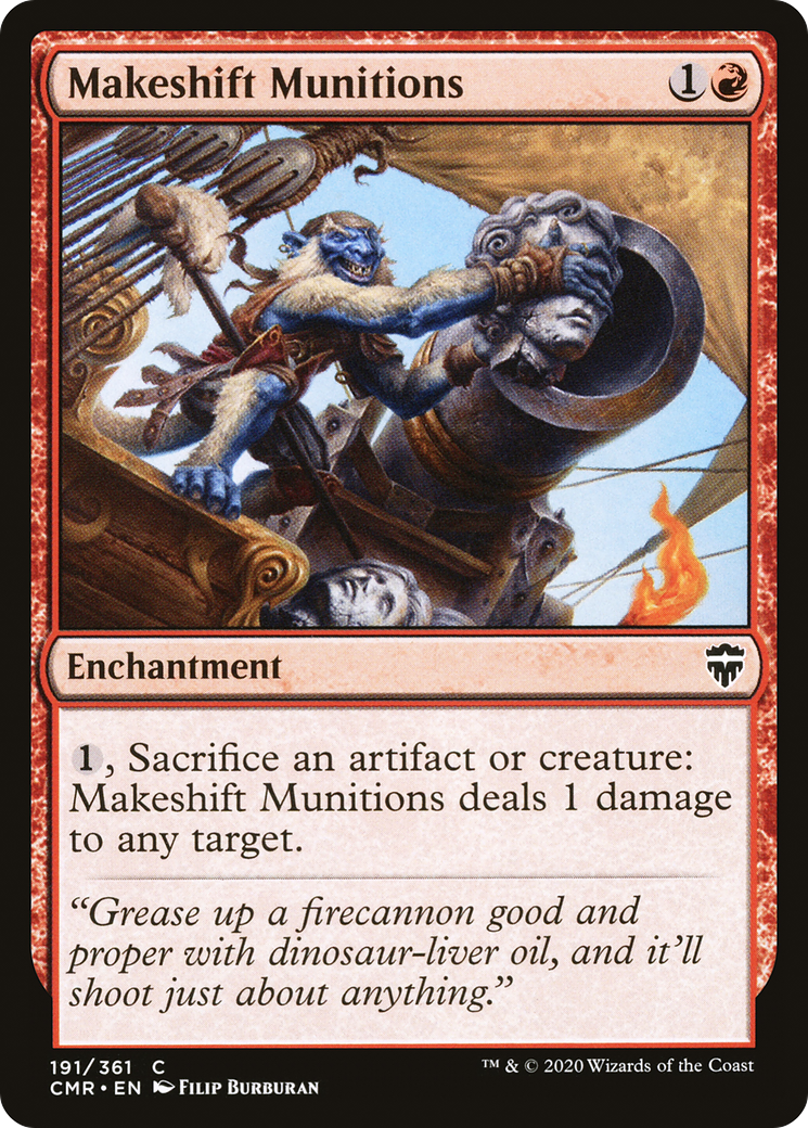 Makeshift Munitions (191) - Commander Legends Foil