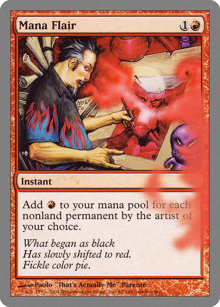 Mana Flair (081) Foil - Unhinged