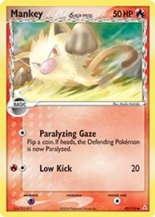 Mankey (Delta Species) (70) - Holon Phantoms