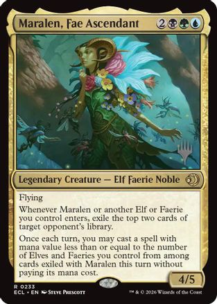 Maralen, Fae Ascendant (Promo Pack) (233) - Lorwyn Eclipsed