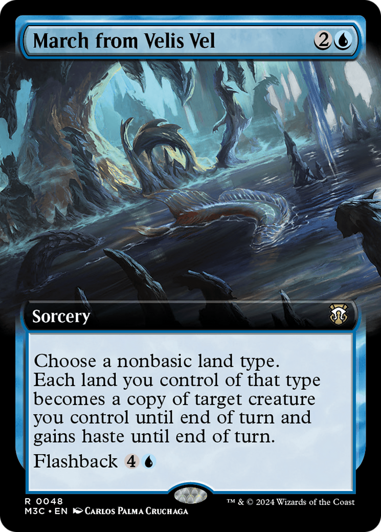March from Velis Vel (Extended Art) (048) - Commander: Modern Horizons 3