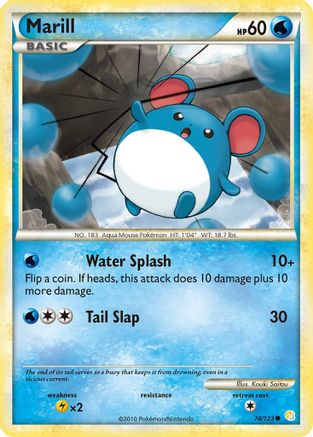 Marill (74) - HeartGold & SoulSilver
