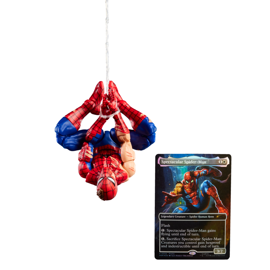 Marvel Legends Series Magic: The Gathering Spider-Man Collectible