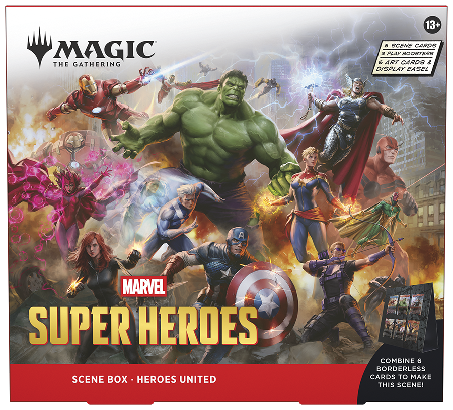 Marvel Super Heroes Scene Box - Heroes United