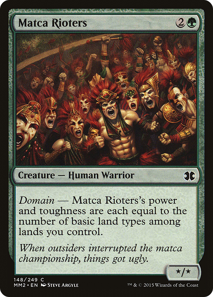 Matca Rioters (148) Foil - Modern Masters 2015